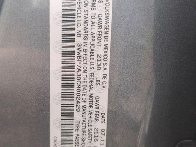 Черный Фольксваген Джетта, объемом двигателя 2.5 л и пробегом 200 тыс. км за 8200 $, фото 12 на Automoto.ua