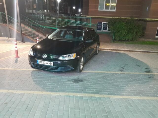 Черный Фольксваген Джетта, объемом двигателя 2.5 л и пробегом 200 тыс. км за 8050 $, фото 5 на Automoto.ua