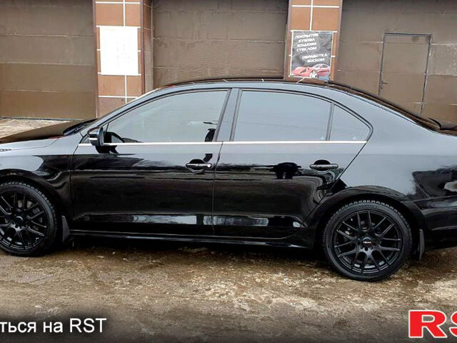 Черный Фольксваген Джетта, объемом двигателя 2.5 л и пробегом 190 тыс. км за 9700 $, фото 5 на Automoto.ua