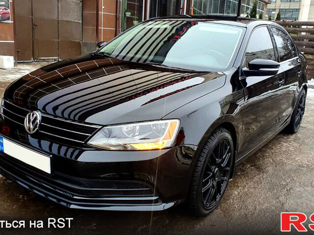 Черный Фольксваген Джетта, объемом двигателя 2.5 л и пробегом 190 тыс. км за 9700 $, фото 2 на Automoto.ua