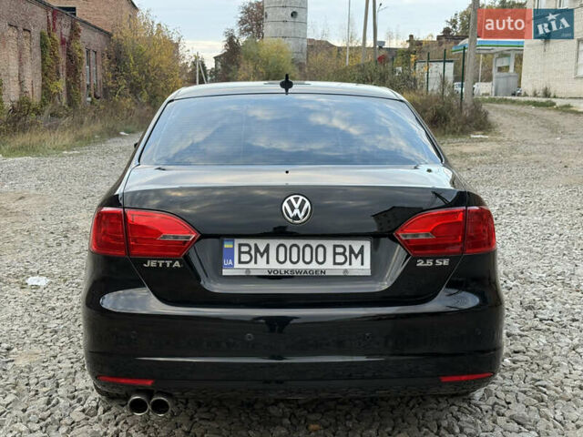 Черный Фольксваген Джетта, объемом двигателя 2.5 л и пробегом 186 тыс. км за 8750 $, фото 5 на Automoto.ua