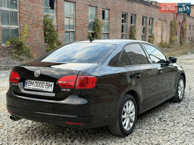 Черный Фольксваген Джетта, объемом двигателя 2.5 л и пробегом 186 тыс. км за 8750 $, фото 6 на Automoto.ua
