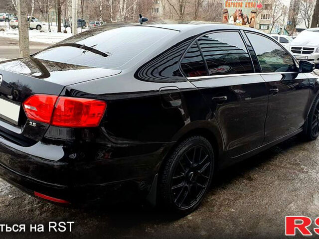 Черный Фольксваген Джетта, объемом двигателя 2.5 л и пробегом 190 тыс. км за 9700 $, фото 3 на Automoto.ua