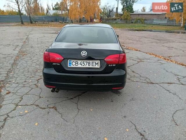 Фольксваген Джетта 2012 в Чернигове на Automoto.ua Черный Фольксваген Джетта, объемом двигателя 2.48 л и пробегом 225 тыс. км за 8600 $, фото 7 на Automoto.ua