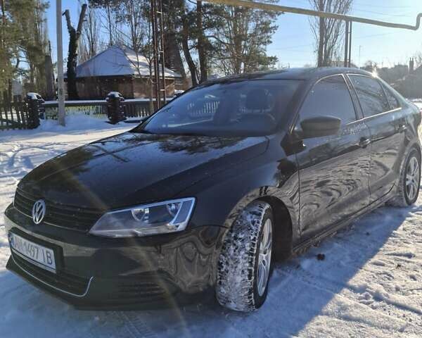 Черный Фольксваген Джетта, объемом двигателя 2 л и пробегом 234 тыс. км за 8200 $, фото 1 на Automoto.ua