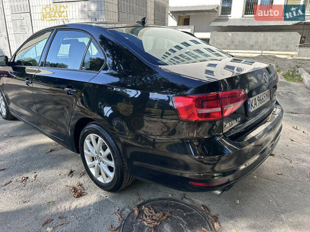 Черный Фольксваген Джетта, объемом двигателя 1.8 л и пробегом 270 тыс. км за 8600 $, фото 5 на Automoto.ua