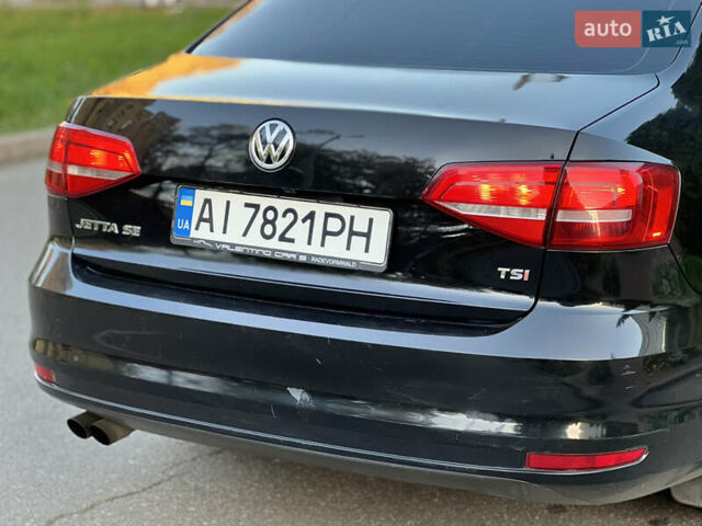 Черный Фольксваген Джетта, объемом двигателя 1.8 л и пробегом 177 тыс. км за 9990 $, фото 11 на Automoto.ua
