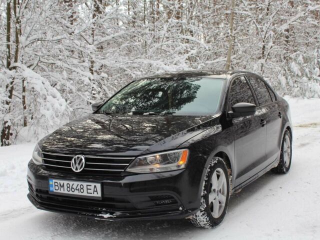 Черный Фольксваген Джетта, объемом двигателя 1.4 л и пробегом 120 тыс. км за 9500 $, фото 2 на Automoto.ua