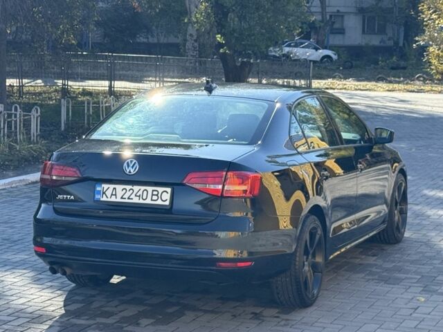 Черный Фольксваген Джетта, объемом двигателя 2 л и пробегом 208 тыс. км за 8600 $, фото 2 на Automoto.ua