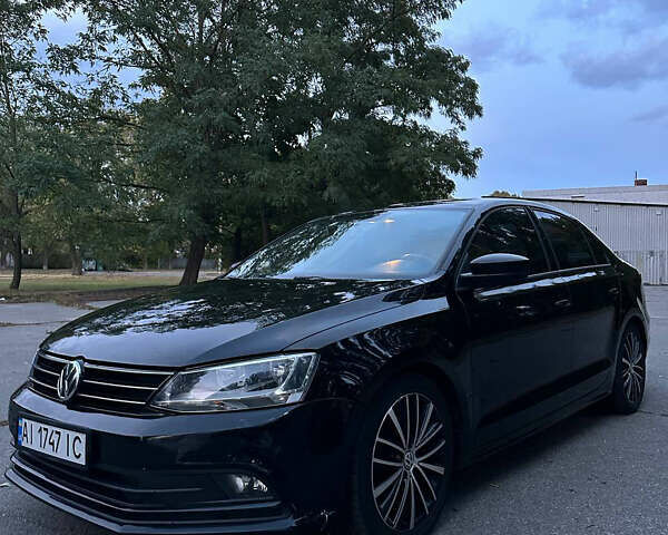 Черный Фольксваген Джетта, объемом двигателя 1.8 л и пробегом 118 тыс. км за 9500 $, фото 1 на Automoto.ua