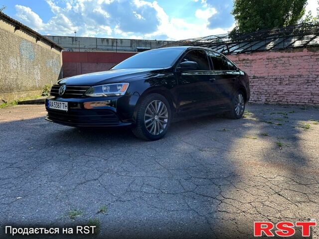 Черный Фольксваген Джетта, объемом двигателя 2 л и пробегом 209 тыс. км за 9300 $, фото 2 на Automoto.ua