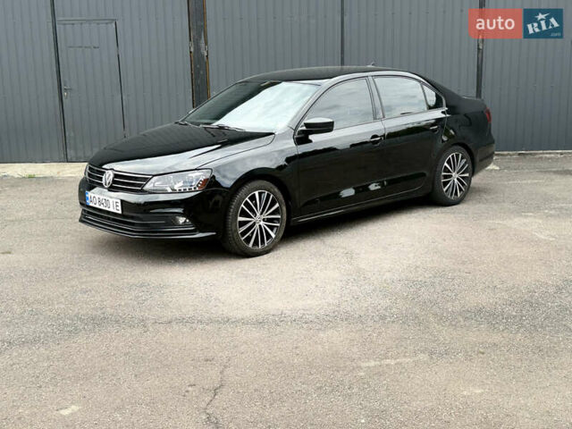 Фольксваген Джетта 2015 в Тячеве на Automoto.ua Черный Фольксваген Джетта, объемом двигателя 1.8 л и пробегом 162 тыс. км за 10700 $, фото 1 на Automoto.ua