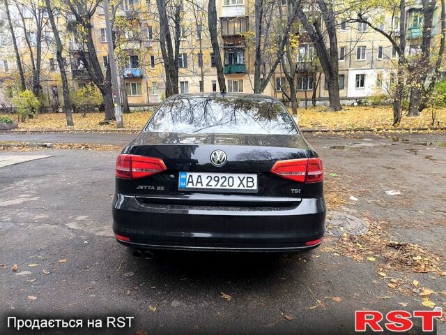 Черный Фольксваген Джетта, объемом двигателя 2 л и пробегом 270 тыс. км за 9400 $, фото 5 на Automoto.ua