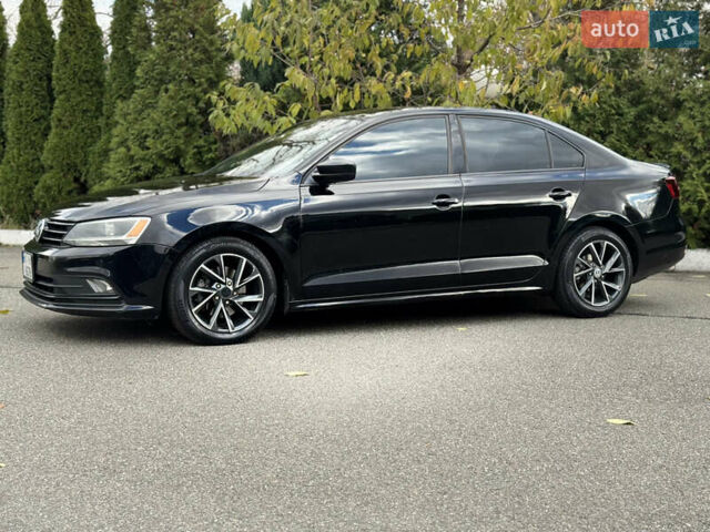 Черный Фольксваген Джетта, объемом двигателя 1.8 л и пробегом 167 тыс. км за 9500 $, фото 4 на Automoto.ua