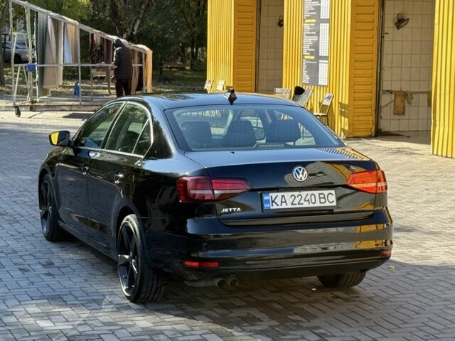 Черный Фольксваген Джетта, объемом двигателя 2 л и пробегом 208 тыс. км за 8600 $, фото 4 на Automoto.ua