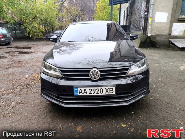 Черный Фольксваген Джетта, объемом двигателя 2 л и пробегом 270 тыс. км за 9400 $, фото 1 на Automoto.ua