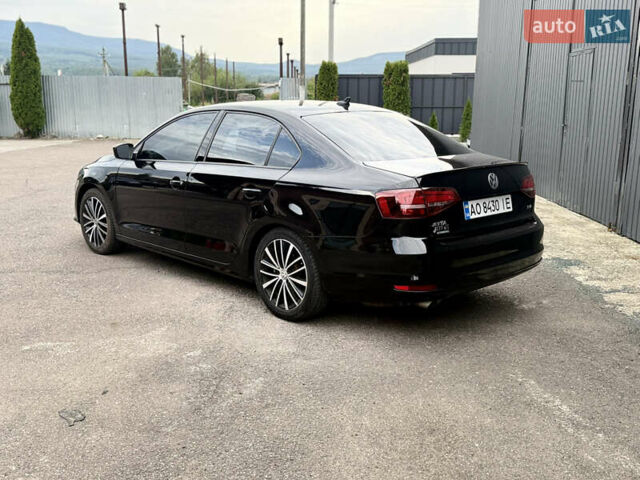 Фольксваген Джетта 2015 в Тячеве на Automoto.ua Черный Фольксваген Джетта, объемом двигателя 1.8 л и пробегом 162 тыс. км за 10700 $, фото 4 на Automoto.ua