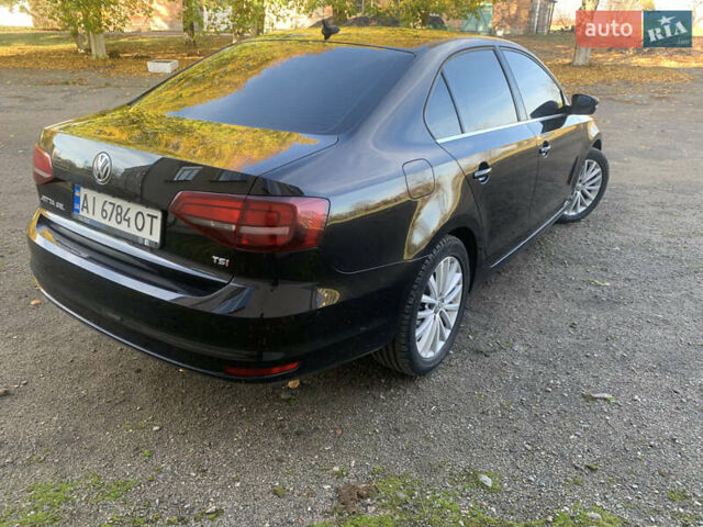 Черный Фольксваген Джетта, объемом двигателя 1.8 л и пробегом 127 тыс. км за 11750 $, фото 4 на Automoto.ua