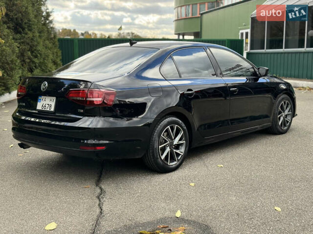 Черный Фольксваген Джетта, объемом двигателя 1.8 л и пробегом 167 тыс. км за 9500 $, фото 2 на Automoto.ua
