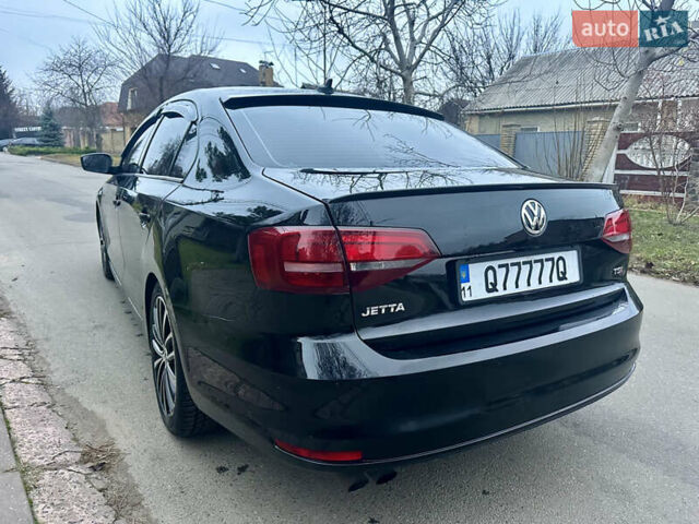 Черный Фольксваген Джетта, объемом двигателя 1.8 л и пробегом 90 тыс. км за 11500 $, фото 7 на Automoto.ua