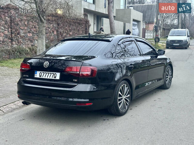 Черный Фольксваген Джетта, объемом двигателя 1.8 л и пробегом 90 тыс. км за 11500 $, фото 9 на Automoto.ua