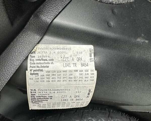 Чорний Фольксваген Джетта, об'ємом двигуна 1.4 л та пробігом 106 тис. км за 8400 $, фото 35 на Automoto.ua