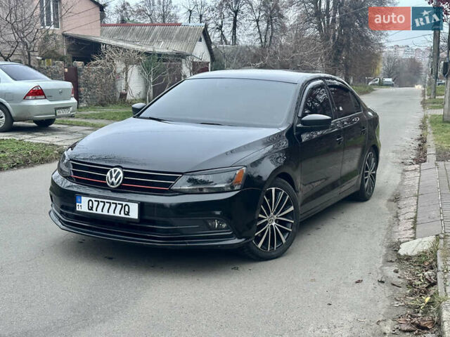 Черный Фольксваген Джетта, объемом двигателя 1.8 л и пробегом 90 тыс. км за 11500 $, фото 1 на Automoto.ua