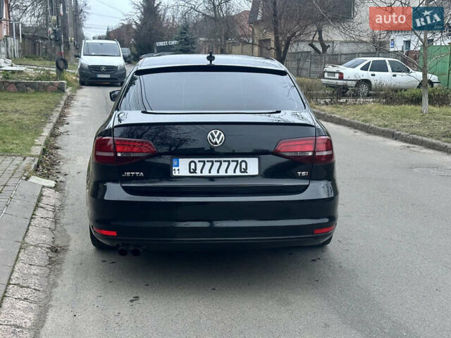 Черный Фольксваген Джетта, объемом двигателя 1.8 л и пробегом 90 тыс. км за 11500 $, фото 5 на Automoto.ua