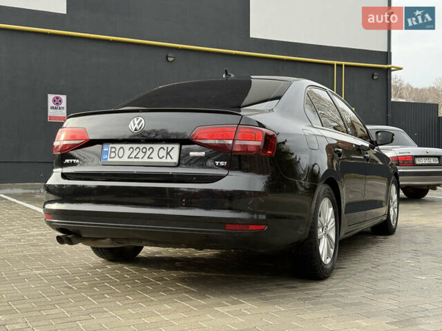 Черный Фольксваген Джетта, объемом двигателя 1.4 л и пробегом 151 тыс. км за 11000 $, фото 2 на Automoto.ua