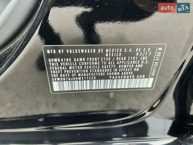 Фольксваген Джетта 2017 в Днепре (Днепропетровске) на Automoto.ua Черный Фольксваген Джетта, объемом двигателя 1.4 л и пробегом 125 тыс. км за 13000 $, фото 22 на Automoto.ua