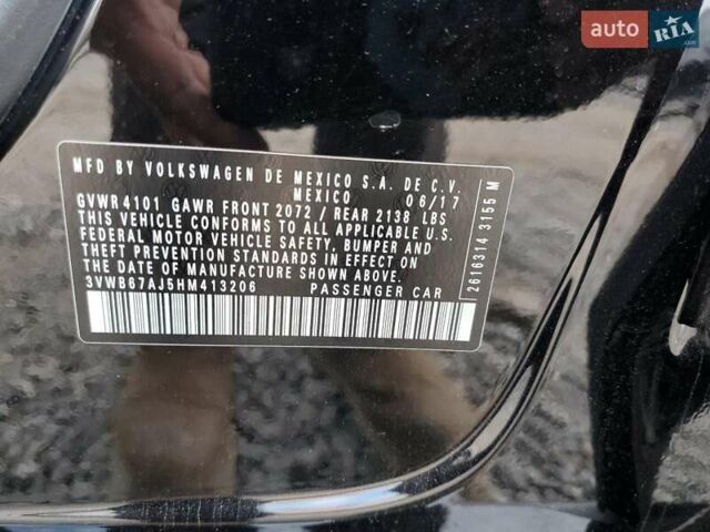 Чорний Фольксваген Джетта, об'ємом двигуна 1.4 л та пробігом 180 тис. км за 2000 $, фото 11 на Automoto.ua