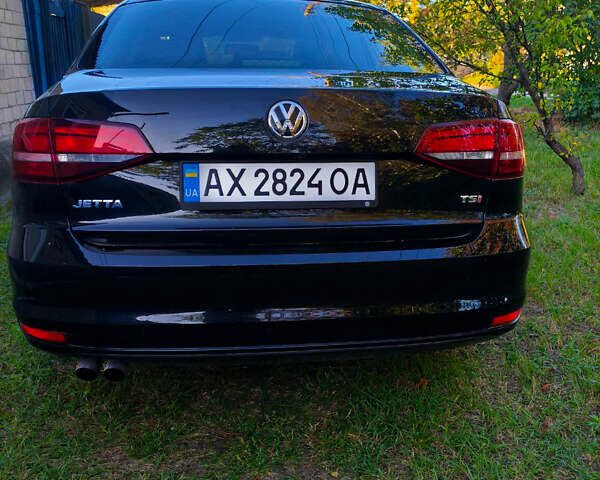 Черный Фольксваген Джетта, объемом двигателя 1.4 л и пробегом 126 тыс. км за 10500 $, фото 3 на Automoto.ua