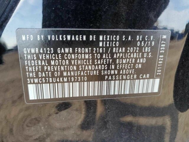 Черный Фольксваген Джетта, объемом двигателя 1.4 л и пробегом 133 тыс. км за 2900 $, фото 11 на Automoto.ua