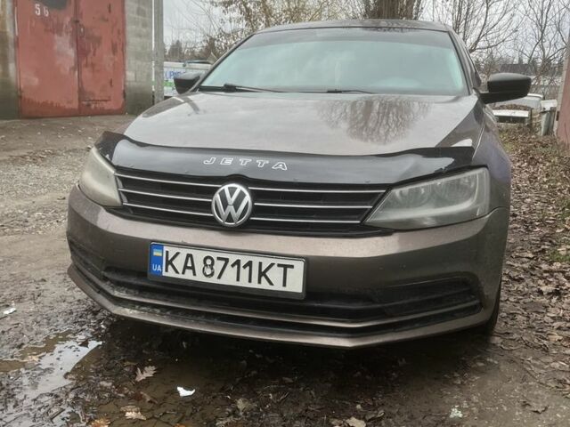 Коричневый Фольксваген Джетта, объемом двигателя 2 л и пробегом 144 тыс. км за 7800 $, фото 1 на Automoto.ua