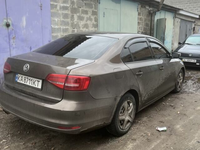 Коричневый Фольксваген Джетта, объемом двигателя 2 л и пробегом 144 тыс. км за 7800 $, фото 3 на Automoto.ua