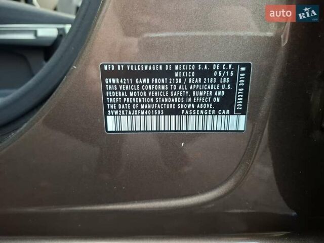 Коричневий Фольксваген Джетта, об'ємом двигуна 2 л та пробігом 110 тис. км за 9600 $, фото 30 на Automoto.ua