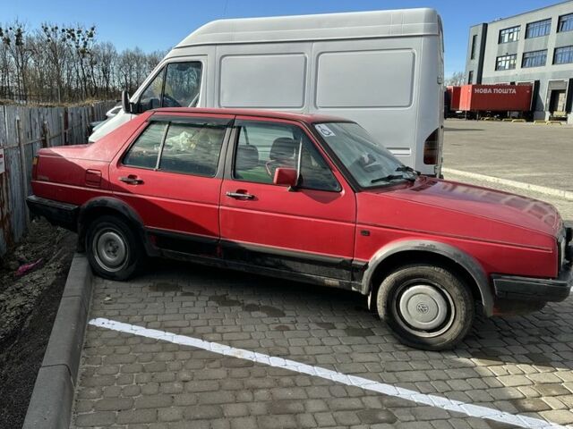 Красный Фольксваген Джетта, объемом двигателя 1.6 л и пробегом 10 тыс. км за 700 $, фото 1 на Automoto.ua