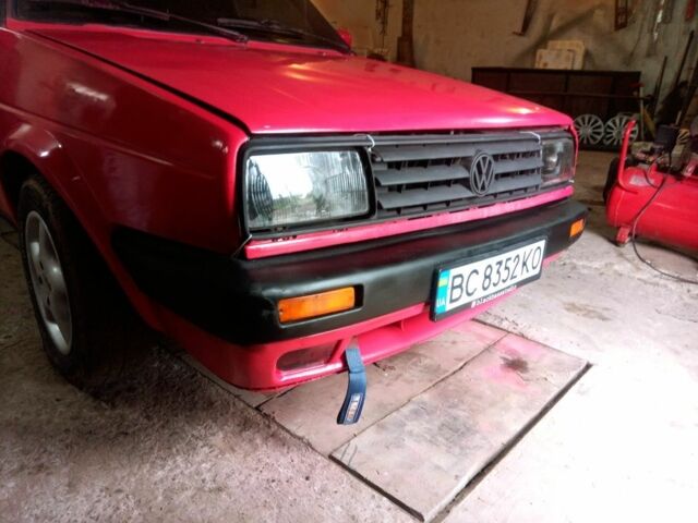 Красный Фольксваген Джетта, объемом двигателя 1.8 л и пробегом 555 тыс. км за 850 $, фото 1 на Automoto.ua