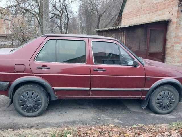 Красный Фольксваген Джетта, объемом двигателя 1.8 л и пробегом 444 тыс. км за 1181 $, фото 2 на Automoto.ua