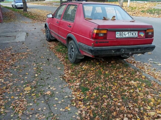 Фольксваген Джетта 1986 в Переяславе-Хмельницком на Automoto.ua Красный Фольксваген Джетта, объемом двигателя 1 л и пробегом 570 тыс. км за 800 $, фото 2 на Automoto.ua
