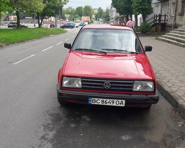 Красный Фольксваген Джетта, объемом двигателя 1.6 л и пробегом 125 тыс. км за 1150 $, фото 1 на Automoto.ua