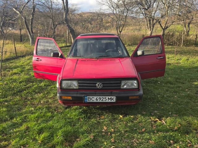 Фольксваген Джетта 1991 в Стрые на Automoto.ua Красный Фольксваген Джетта, объемом двигателя 1.8 л и пробегом 260 тыс. км за 1650 $, фото 2 на Automoto.ua
