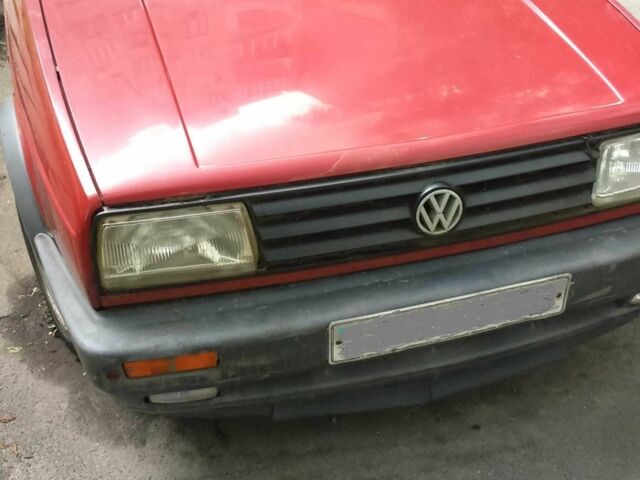 Красный Фольксваген Джетта, объемом двигателя 1.6 л и пробегом 170 тыс. км за 1800 $, фото 6 на Automoto.ua