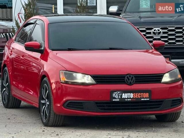 Красный Фольксваген Джетта, объемом двигателя 2.48 л и пробегом 216 тыс. км за 9300 $, фото 4 на Automoto.ua