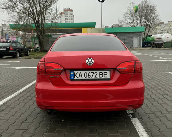 Красный Фольксваген Джетта, объемом двигателя 1.98 л и пробегом 260 тыс. км за 7700 $, фото 5 на Automoto.ua