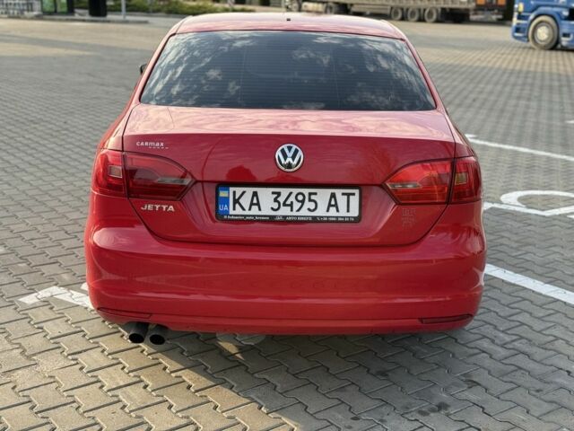 Красный Фольксваген Джетта, объемом двигателя 2 л и пробегом 240 тыс. км за 7150 $, фото 4 на Automoto.ua