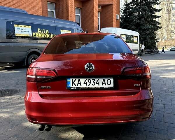 Фольксваген Джетта 2015 у Києві на Automoto.ua Червоний Фольксваген Джетта, об'ємом двигуна 1.4 л та пробігом 182 тис. км за 9400 $, фото 4 на Automoto.ua