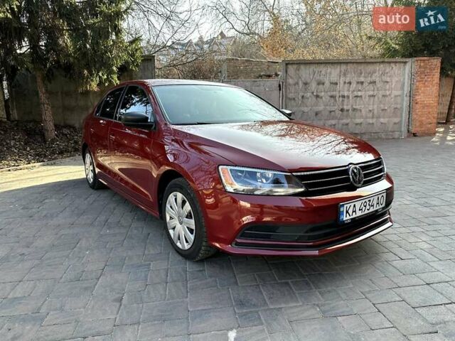 Фольксваген Джетта 2015 у Києві на Automoto.ua Червоний Фольксваген Джетта, об'ємом двигуна 1.4 л та пробігом 182 тис. км за 9400 $, фото 1 на Automoto.ua