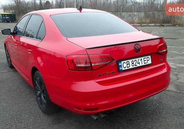 Красный Фольксваген Джетта, объемом двигателя 2 л и пробегом 130 тыс. км за 12200 $, фото 12 на Automoto.ua
