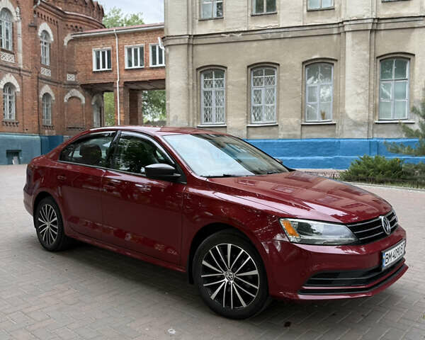Фольксваген Джетта 2016 в Сумах на Automoto.ua Красный Фольксваген Джетта, объемом двигателя 1.4 л и пробегом 105 тыс. км за 10200 $, фото 1 на Automoto.ua